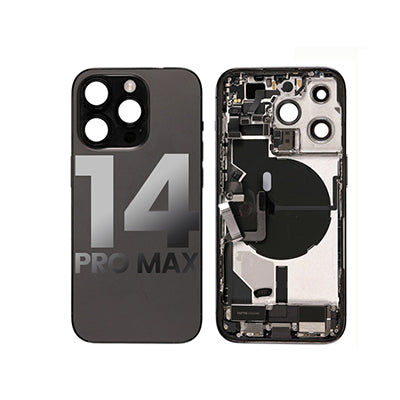 iPhone 14 Pro Max Oem Compatible Housing with Full Parts - Black