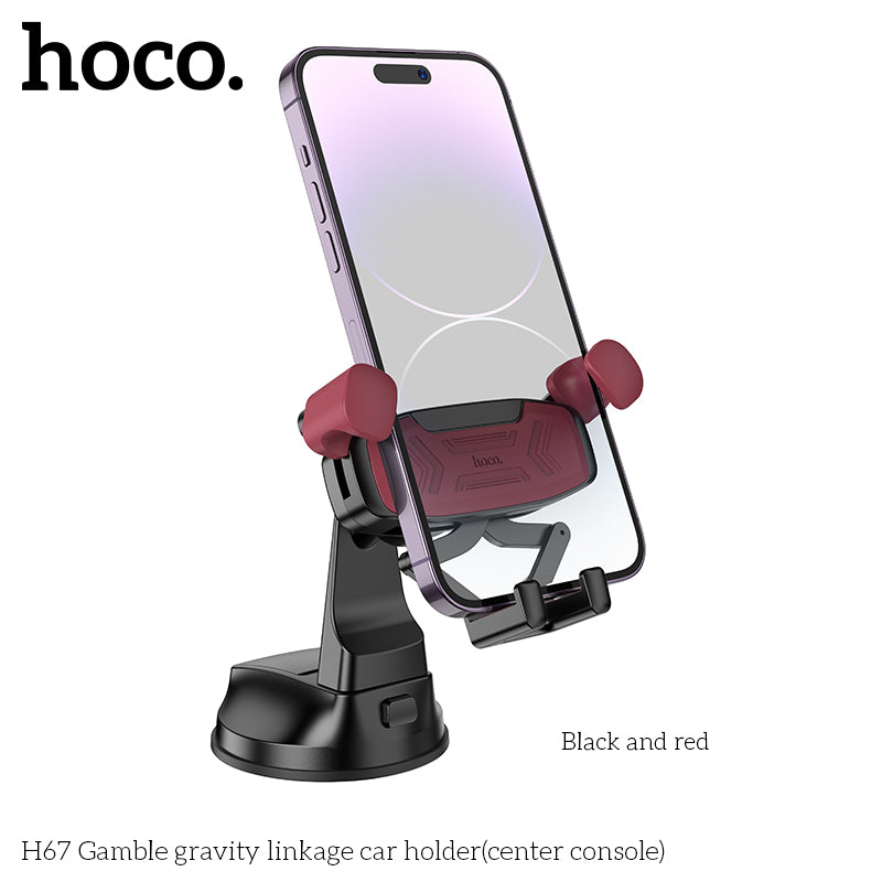 HOCO H67 Gamble gravity linkage car holder(center console)