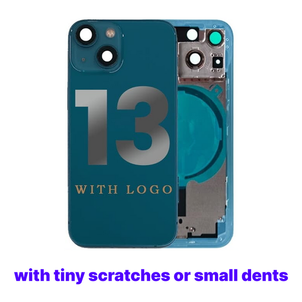 iPhone 13 Oem Compatible Housing With Full Parts - Blue - Blemished