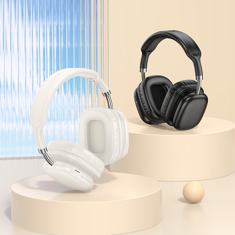 W52 Wonderful BT headphones silver