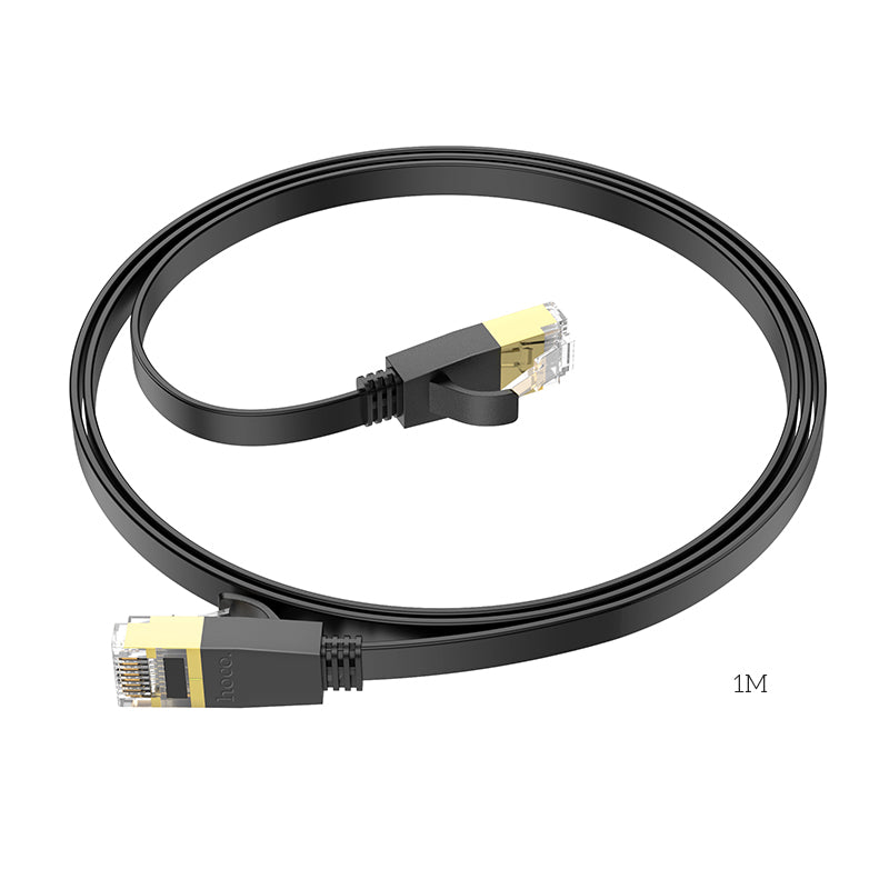 US07 General pure copper flat network cable(L=20M) - Black