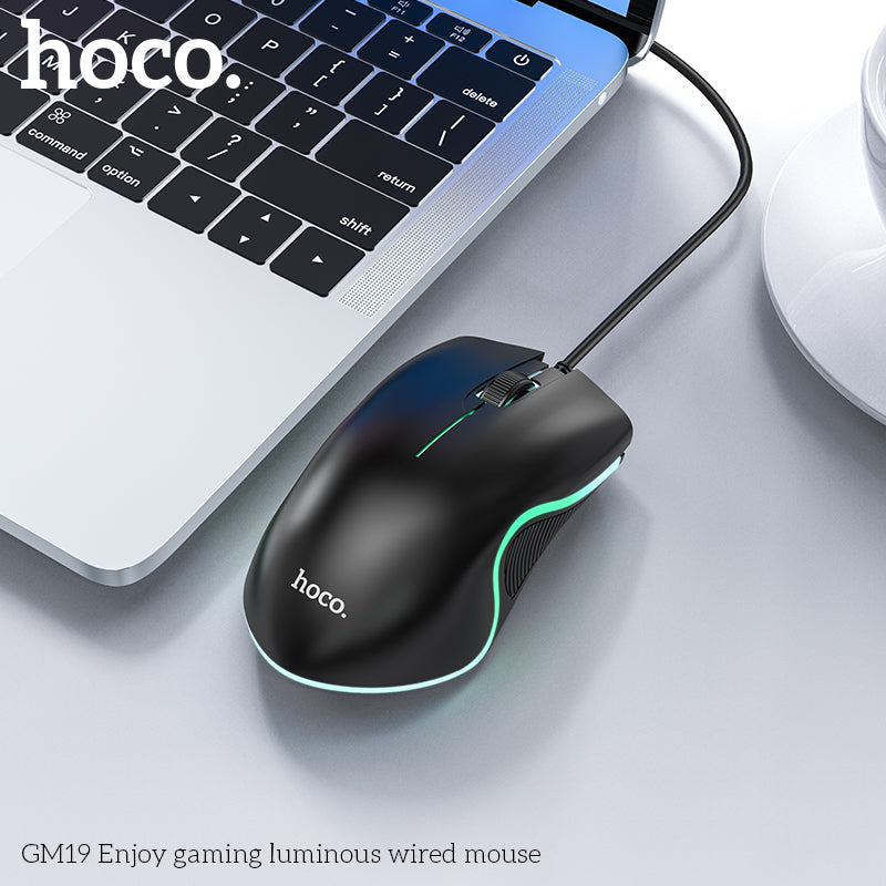 GM19 Enjoy gaming luminous wired mouse