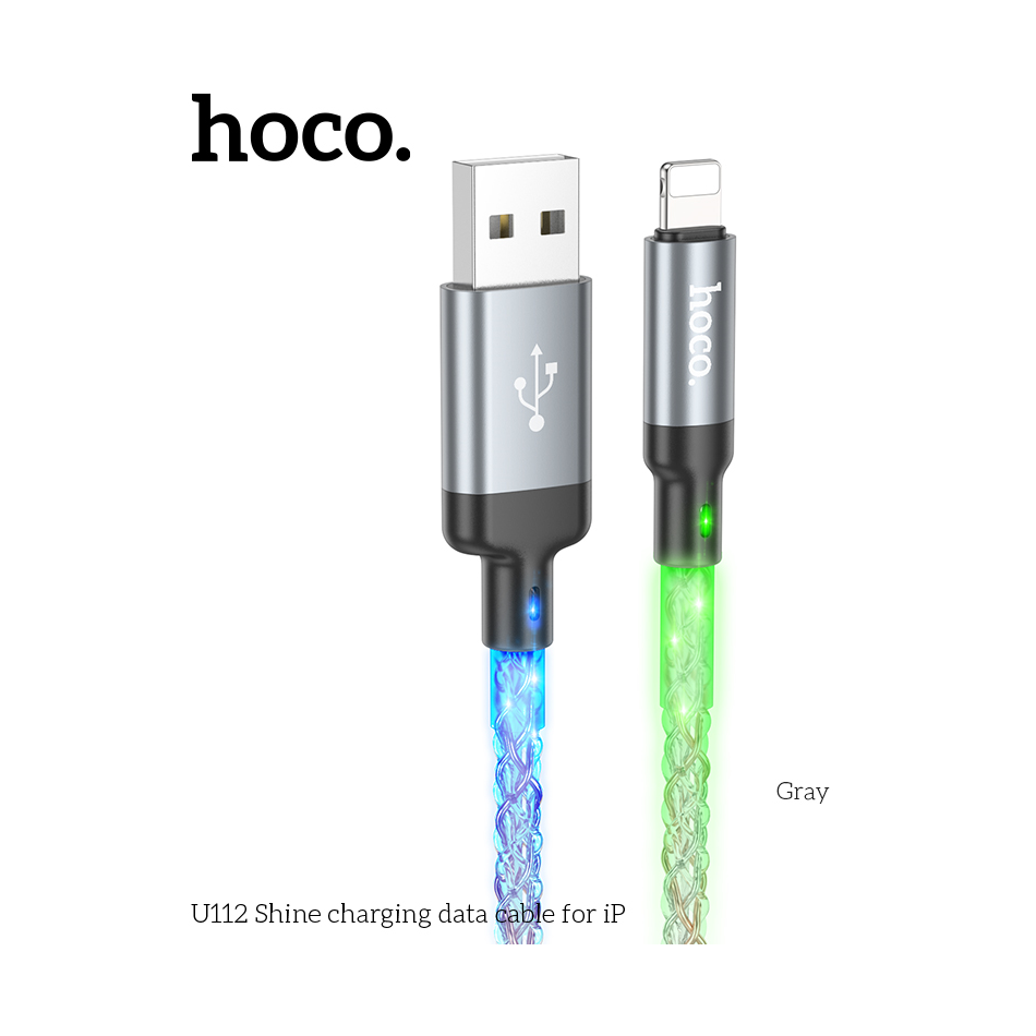 HOCO U112 Shine charging data cable for iP
