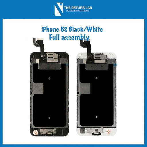 iPhone 6s Full Assembly Replacement Aftermarket Screen - Black
