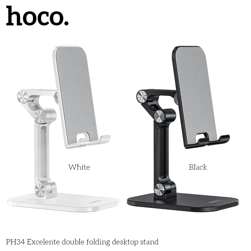 Hoco PH34 Tabletop Folding Holder - White