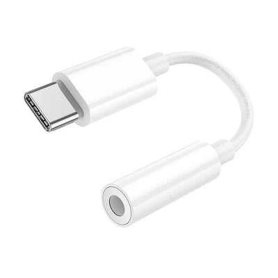 HOCO LS35 Type-C to 3.5mm digital audio converter - White