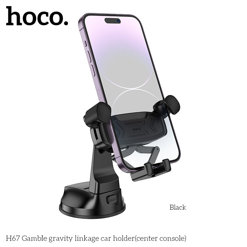 HOCO H67 Gamble gravity linkage car holder(center console)