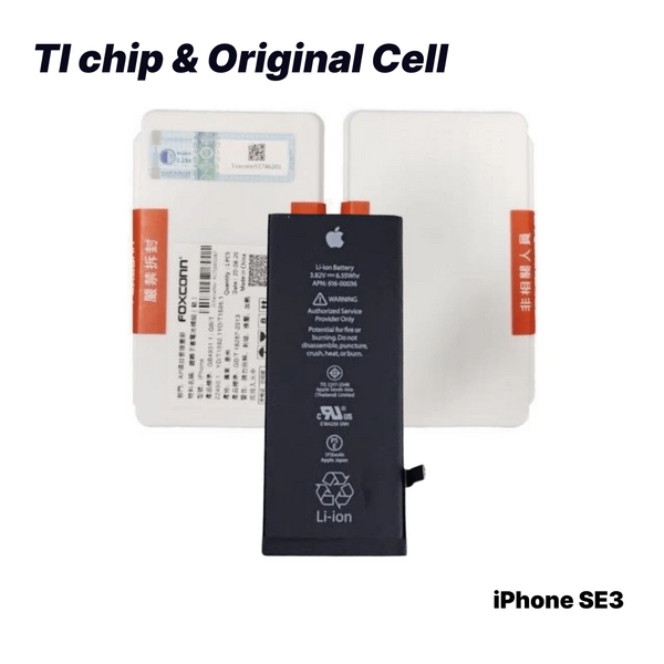 iPhone SE 2022 - Battery Super High Quality - TI chip & Original Cell