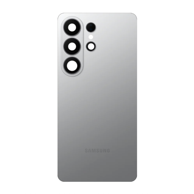 Samsung S26 Ultra Back Glass with Adhesive - Silver Shadow