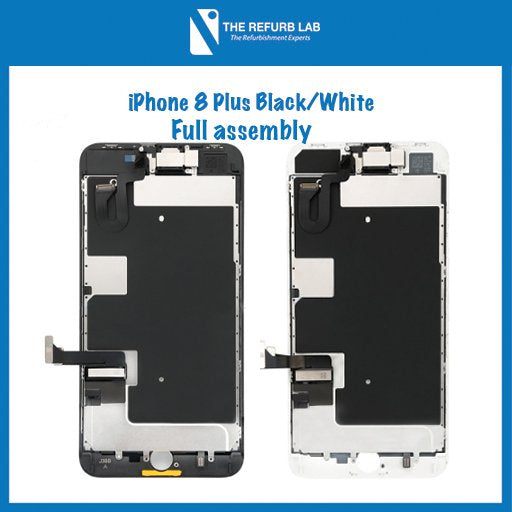 iPhone 8 Plus Full Assembly Replacement Aftermarket Screen - White