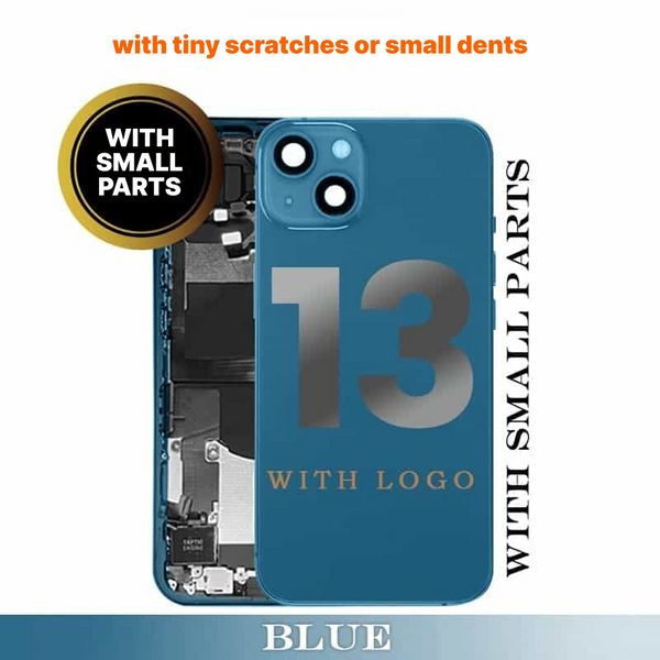 iPhone 13 Oem Compatible Housing With Full Parts - Blue - Blemished