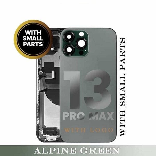iPhone 13 Pro Max Back Housing With Small Parts - Green