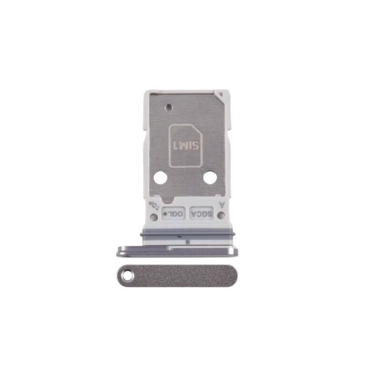 Single SIM Card Tray for Samsung Galaxy S25 FE-White-OEM