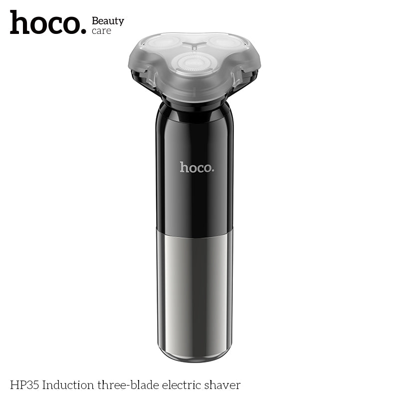 Hoco HP35 Induction three-blade electric shaver - Black