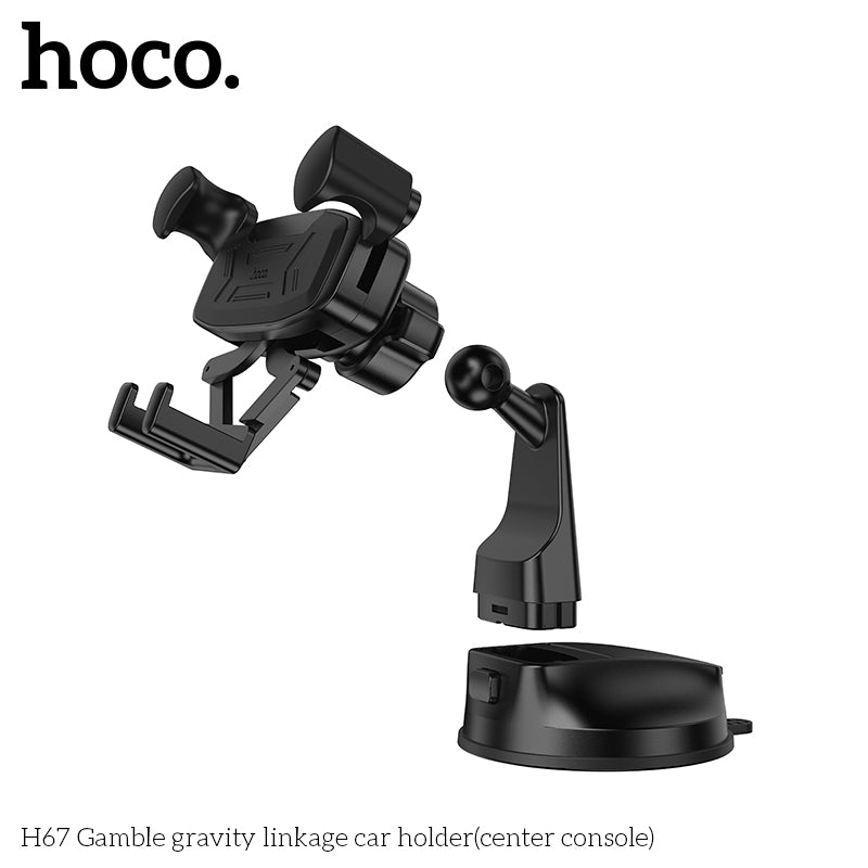 HOCO H67 Gamble gravity linkage car holder(center console)