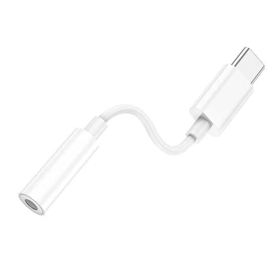 HOCO LS35 Type-C to 3.5mm digital audio converter - White