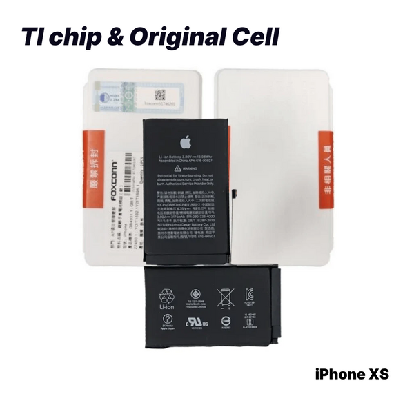 iPhone XS Battery Super High Quality - TI chip & Original Cell