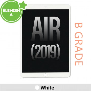 iPad Air 3 Refurbished LCD Screen B Grade - White