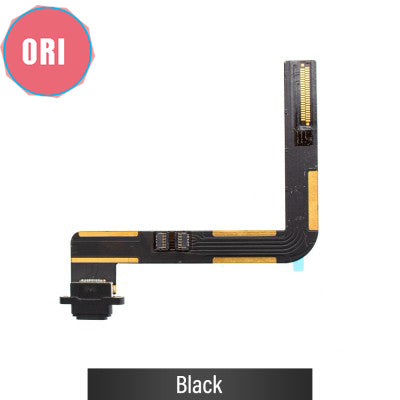 iPad 5 (2017)/iPad 6 (2018)/Air 1 - Charging Port - Black - OEM