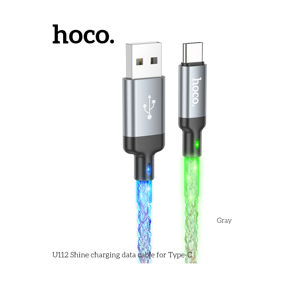 HOCO U112 Shine charging data cable for Type-C
