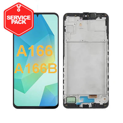 Samsung Galaxy A16 5G/A166B Service Pack Screen With Frame - Black