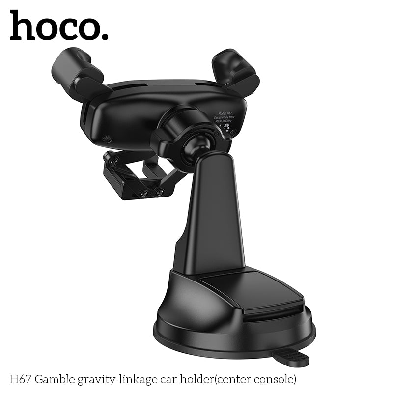 HOCO H67 Gamble gravity linkage car holder(center console)
