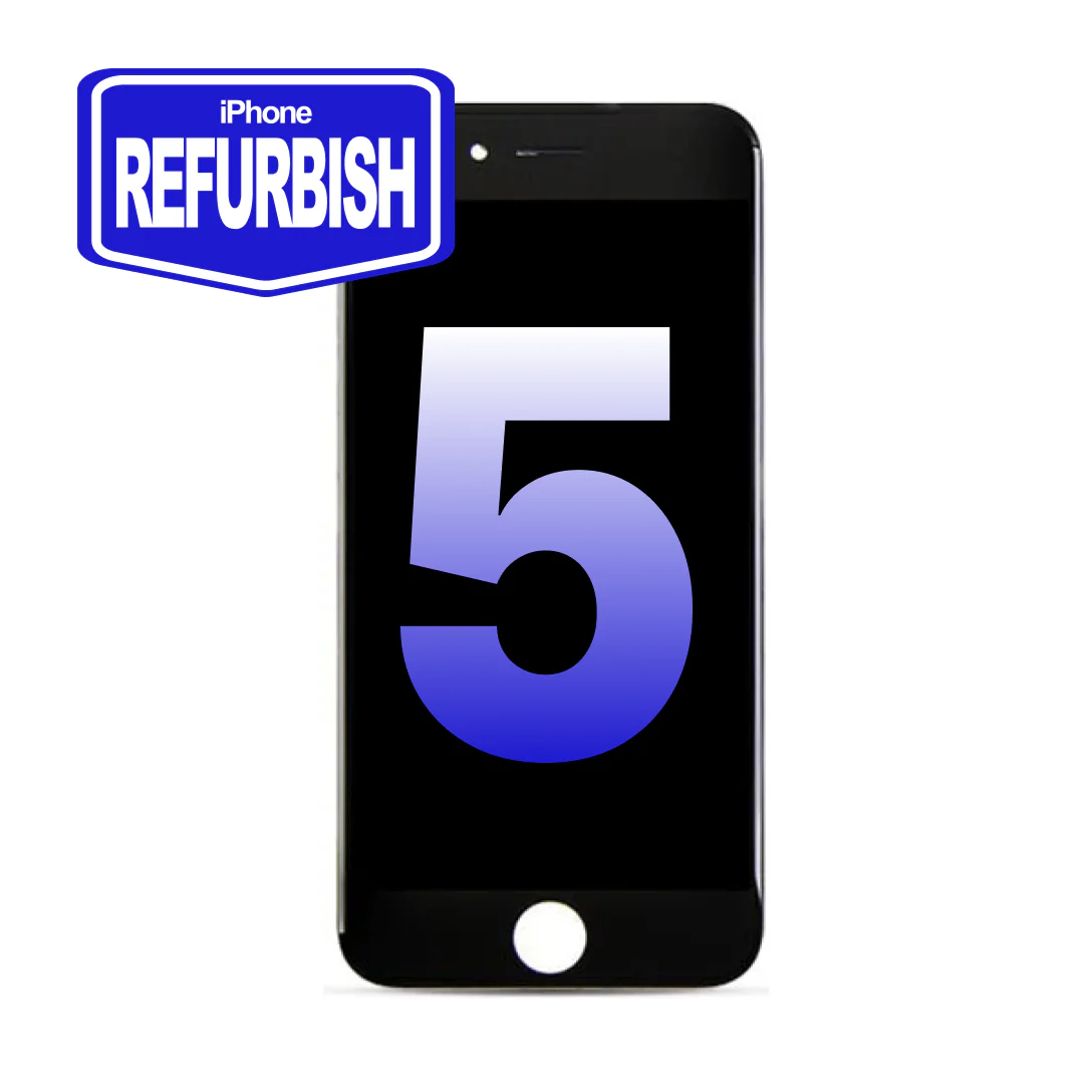 iPhone 5G Compatible LCD Screen Assembly OEM - White - BW100