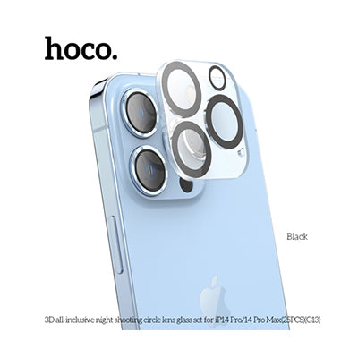 Hoco G13 3D all-inclusive night shooting Lens Glass Protector for iP14Pro/14 Pro Max