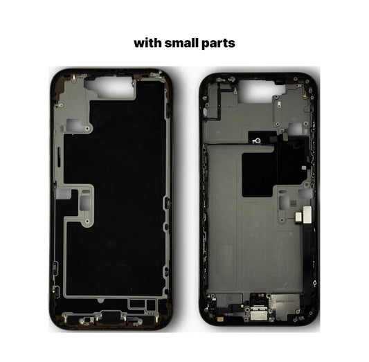 iPhone 16 Pro Max Pull Mid Frame Housing With Small Parts - Black Titanium