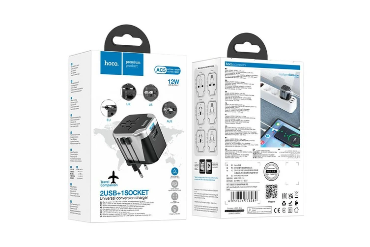 HOCO AC5 Level Dual Port Universal Conversion Charger
