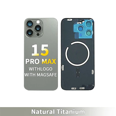 iPhone 15 Pro Max Oem Mid Frame Housing With Small Parts - Natural Titanium