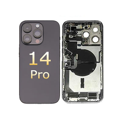 iPhone 14Pro Oem Compatible Housing with Full Parts - Black