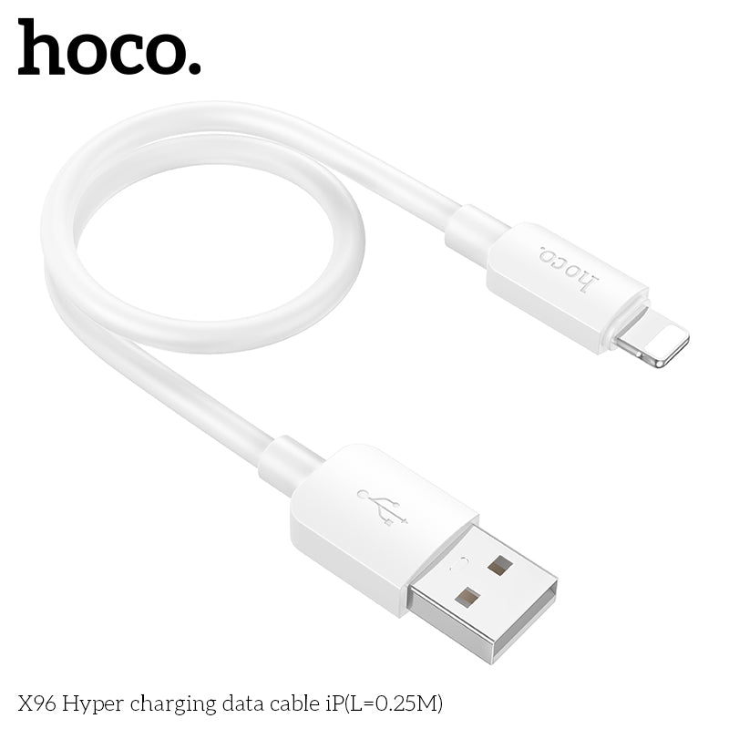X96 Hyper charging data cable iP(L=0.25M)