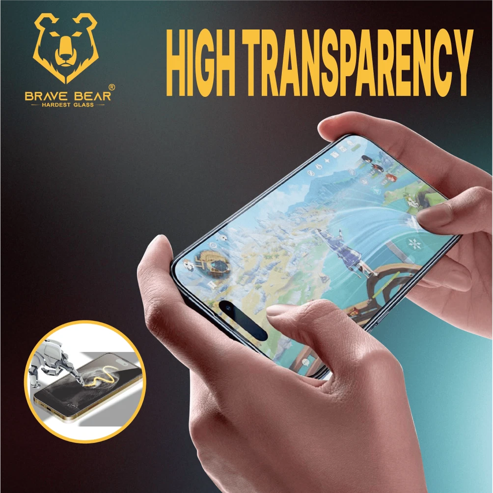 G15 Dust Free Full Cover Tempered Glass - iP12 Pro Max