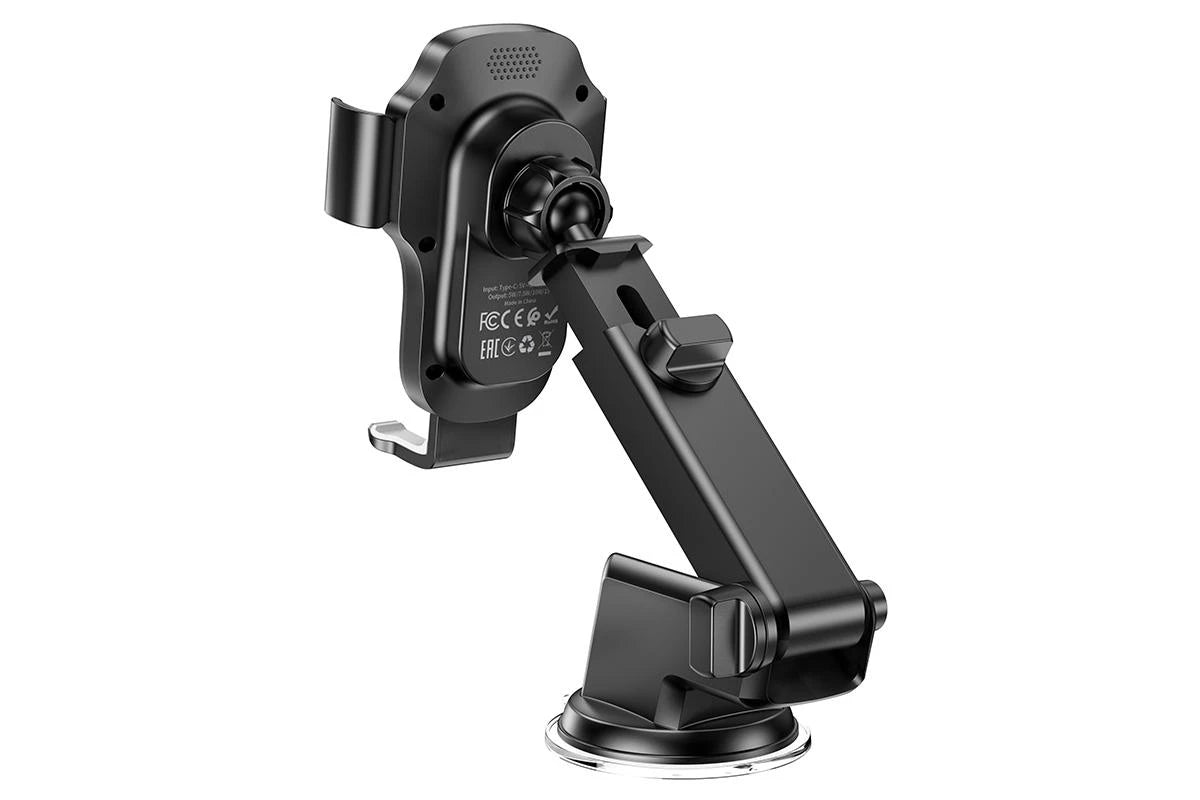 HW3 Wise automatic induction wireless fast Car Phone Holder wholesale mobile accessory