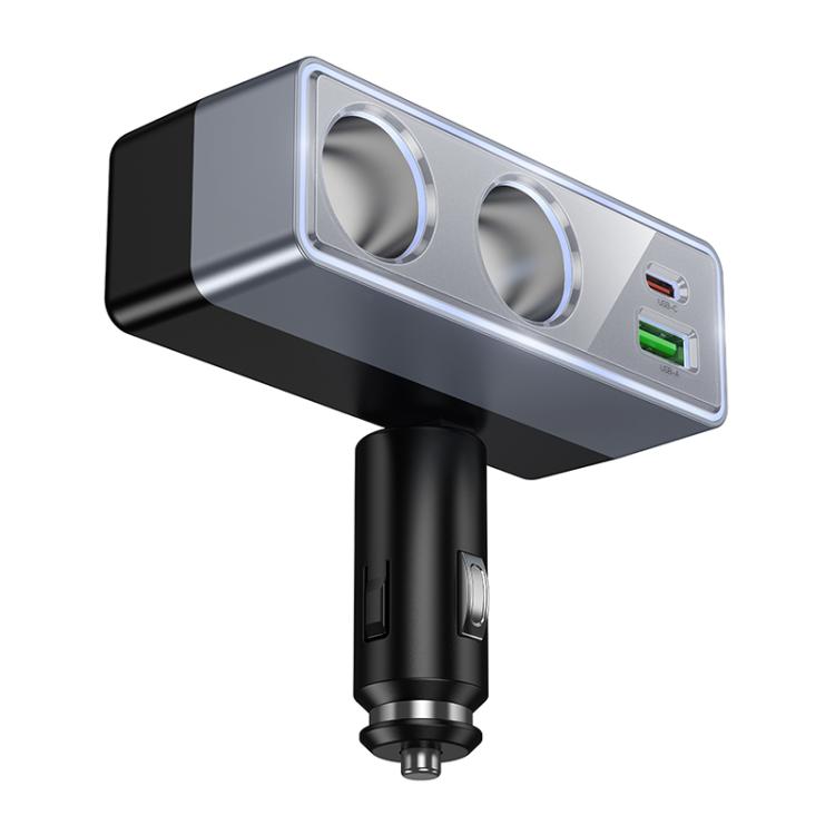 HOCO Z65B Smart dual cigarette lighter(PD48W/1A1C) car charger