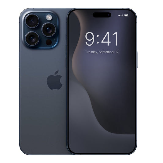 iPhone 15 Pro Max Used Phone ESIM 512GB Blue Titanium A100