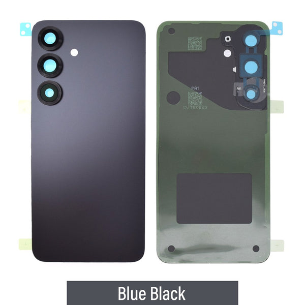 Samsung S25 Plus Back Glass with Adhesive -Oem- Blue Black