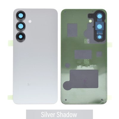 Samsung S25 Plus Back Glass with Adhesive -Oem- Silver Shadow