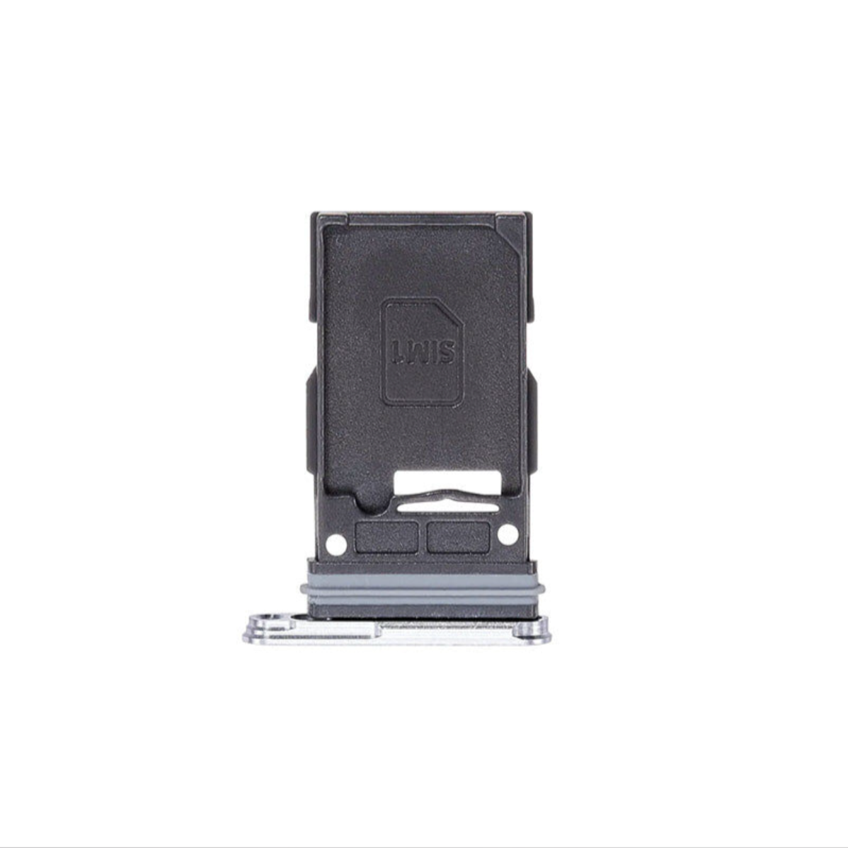 Single SIM Card Tray for Samsung Galaxy S25/S25 Plus-Silver Shadow-OEM