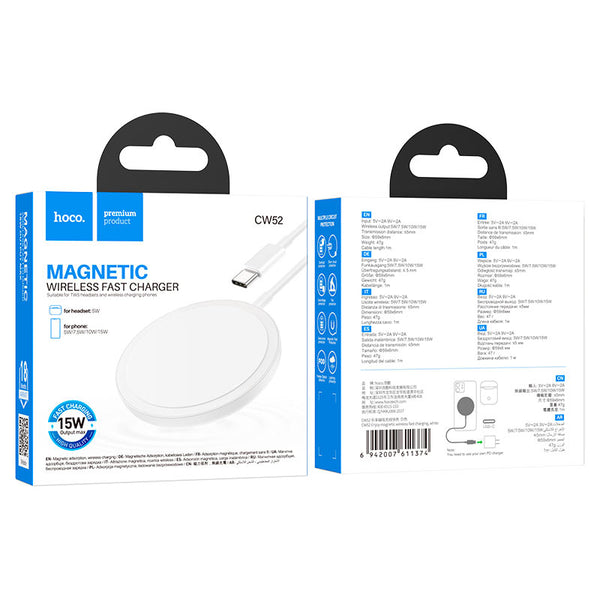 CW52 Enjoy magnetic wireless fast charging