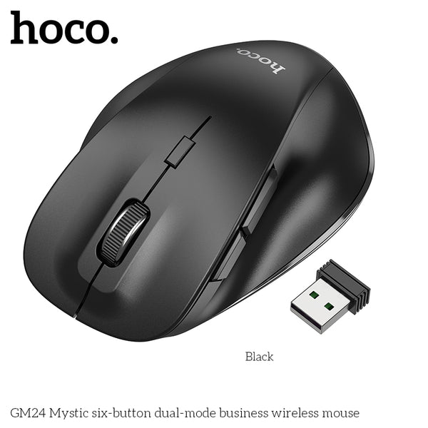 HOCO GM25 Royal dual-mode business wireless mouse - Purple