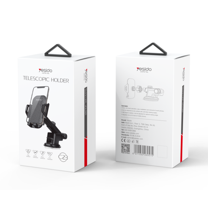 YESIDO Adjustable Phone Holder C23