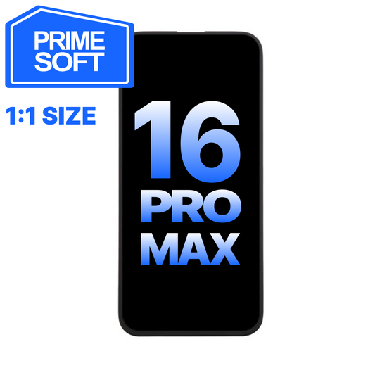 1:1 SIZE iPhone 16 Pro Max Prime Soft OLED ECO Screen Assembly 120HZ