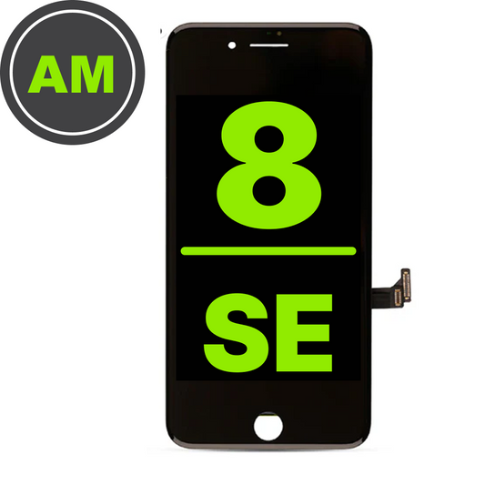 iPhone 8/iPhone SE/iPhone SE 2022 Aftermarket Screen Assembly - Black