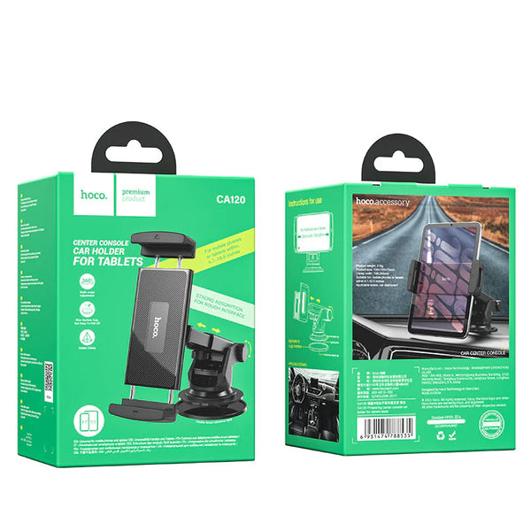 CA120 Prospering center console car holder for tablets