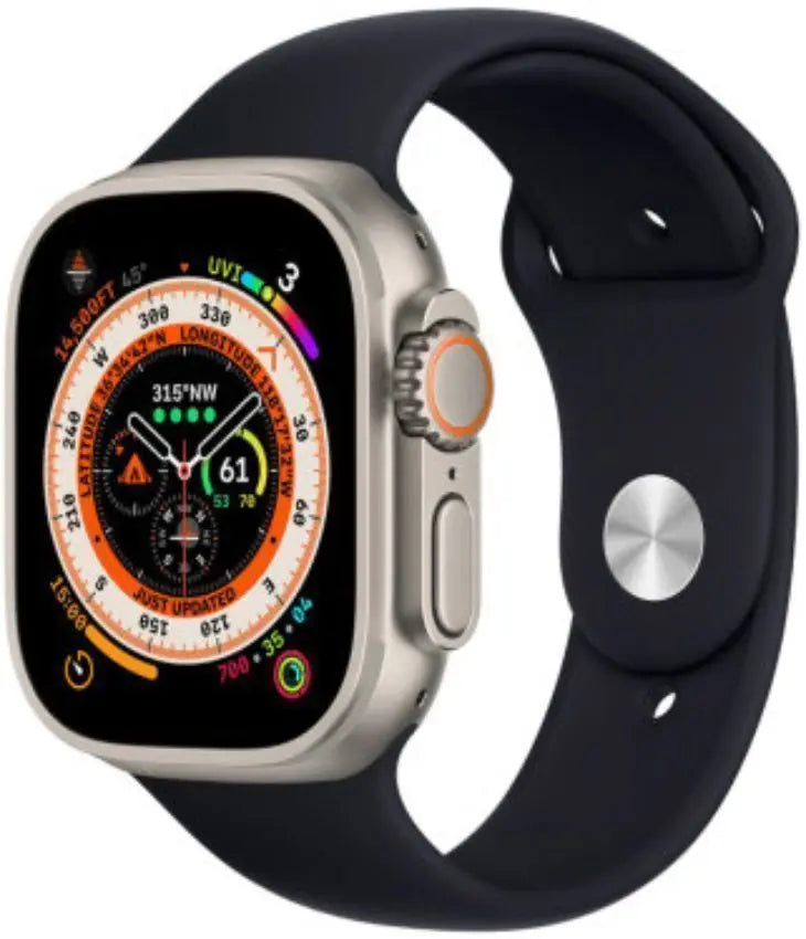 Apple Watch ULTRA 2 64GB CELLULAR 49MM TITANIUM Case With Black Rubber Band - Very Good