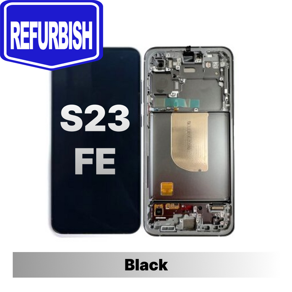 Samsung Galaxy S23 FE Refurbished with Frame - Black
