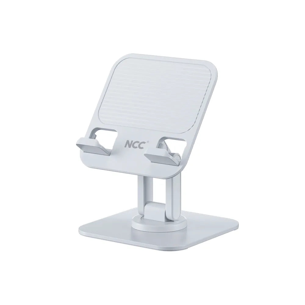 NCC CH17 Folding Storage Tablet Desktop Stand - White