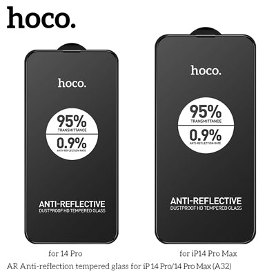Hoco A32 AR Anti-reflection Tempered Glass Screen Protector For iP14 Pro Max/15 Plus